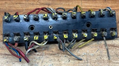 PORSCHE 911 912 ORIGINAL FUSEBOX 12 FUSE BOX 1965 1966 1967 - Image 1 of 2
