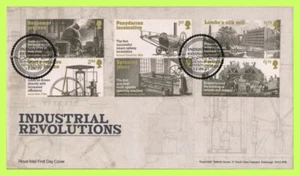 G.B. 2021 Industrial Revolutions set u/a Royal Mail First Day Cover, London NW6 - Imagen 1 de 1