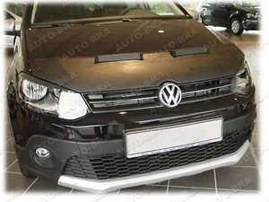 Sujetador para VW Polo 5 tipo 6R 6C año 2009-2016 máscara de protección contra impactos de piedras capó braTuning - Imagen 1 de 3