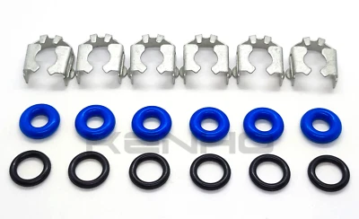 Injector o-ring seal kit for 2010-2011 Hyundai Genesis Coupe 3.8L V6 fits G6DA - Image 1 of 4