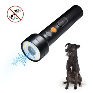 Anti-Bell Hunde Wolf Abwehr LED Taschenlampe 3 in 1 mit Ton, Licht, Ultraschall - Bild 1 von 8