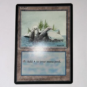 MTG Island Ice Age 336 Regular Land NM Fast Shipping - Picture 1 of 6