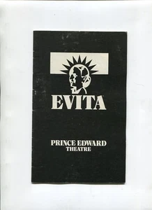 Vintage London West End Playbill 1983 EVITA Siobhan McCarthy Martin Smith  - Picture 1 of 2