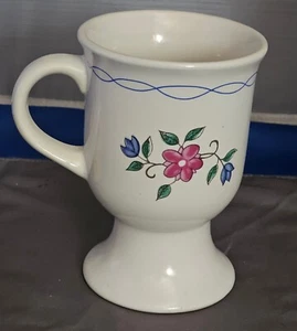 Standfuß Blume Kaffeebecher Teetasse von B.I. INC - Bild 1 von 6