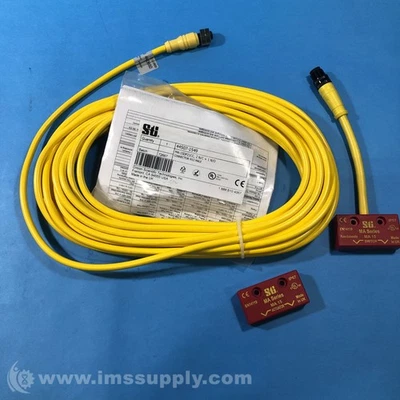 Sti 44512-0650 Cable, Safety Switch, M12, 10M, 6-Conductor FNIP - Image 1 of 4