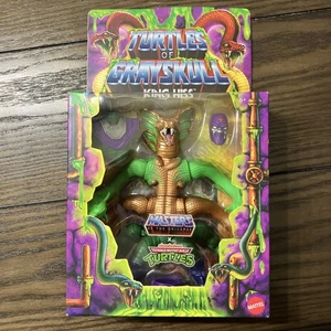 NEU Turtles Of Grayskull King Hiss 5,5" Actionfigur MOTU x TMNT unpunched - Bild 1 von 6