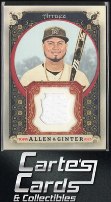 Luis Arraez 2023 Topps Allen & Ginter #AGRB-LA Full-Size Relics Series B Marlins - Image 1 of 2