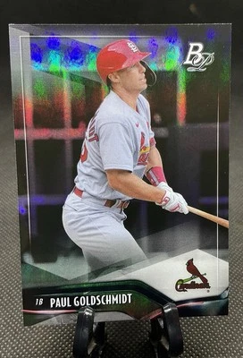 2021 Bowman Platinum #38 Paul Goldschmidt - St. Louis Cardinals - Image 1 of 3