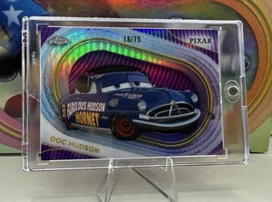 2025 Topps Chrome Disney Doc Hudson #54 Purple Wave /75 Pixar’s Cars - Bild 1 von 4