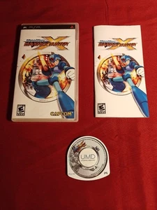 Mega Man: Maverick Hunter X (Sony PSP, 2006) CIB getestet original Handbuch - Bild 1 von 13