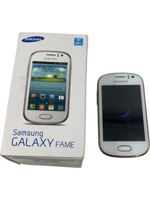 Samsung Galaxy Fame GT-S6810P Smartphone Pearl White TESTED T2060 D22 - Image 1 of 4