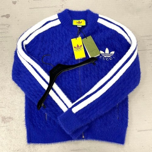 Gucci Adidas linea lana logo blouson camion jkt