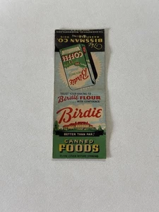 Birdie Konserven Bissman Company Mansfield Ohio Streichholzschachtelhülle 550 - Bild 1 von 1