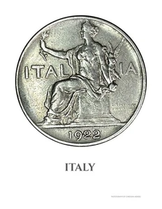 ITALY Photography 8x10 Matte Paper Unframed COA signed coin photograph - Picture 1 of 1