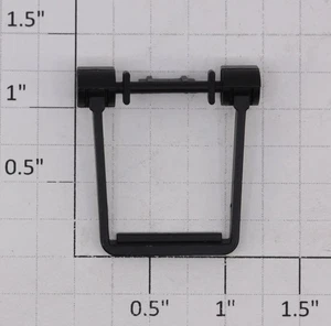 USA Trains R22-134 G Scale GP7/9/38/30/F3 Black Side Frame Stirrup (10) - Picture 1 of 2