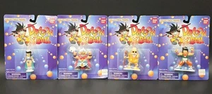 (4) Vintage 1995 Bandai 2.75" Figures Dragon Ball Z Chi-Chi Ox King Roshi Yamcha - Picture 1 of 7