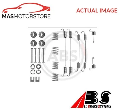BRAKE DRUM SHOES FITTING KIT REAR ABS 0747Q P FOR NISSAN KUBISTAR 1.5L,1.2L,1.6L - Image 1 of 4