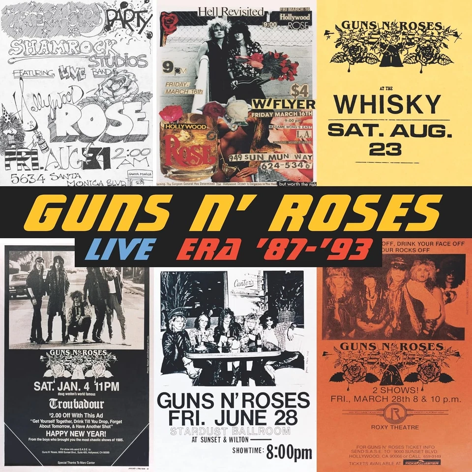 Guns N Roses - Live Era 87-93 [VINYL] - Image 1 of 1