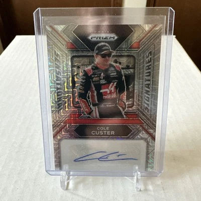 2024 Prizm Cole Custer Sensational Signatures /25 MOJO #SS-CCR - Image 1 of 2