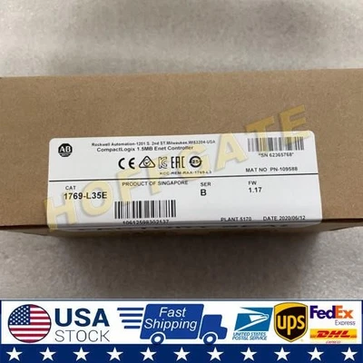 New Factory Sealed 1769-L35E SER B CompactLogix 1.5 MB ENet Controller 1769L35E - Image 1 of 2