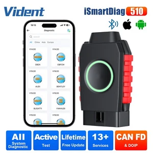 Vident iSmartDiag510 All System OBD2 Scanner Bi-Directional Diagnostic Tool DOIP - Picture 1 of 11