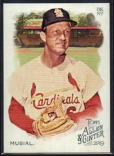 Stan Musial 2019 Topps Allen and Ginter #64  St. Louis Cardinals  Hall of Fame