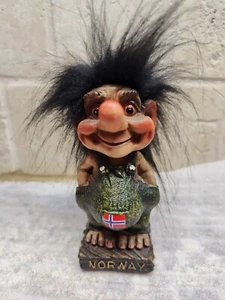 Nord Suvenir Norwegen Troll Souvenir Figur skandinavisch 5 Zoll - Bild 1 von 9