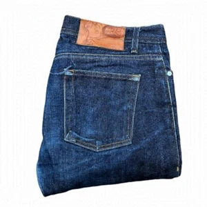 Naked & Famous Jeans Size 33 Left Hand Twill Selvedge Blue - Picture 1 of 6