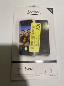 LuMee two LED Lighting Selfie Case for iPhone 6 Plus/6s Plus/7 Plus Black - Picture 1 of 2