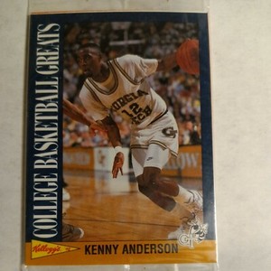 *  KELLOGG'S RAISIN BRAN COLLEGE BASKETBALL GREATS KENNY ANDERSON & HORACE GRANT