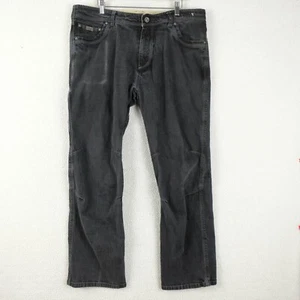 Kuhl Jeans Herren 38X32 Schwarz Denim Riot Heavyweight Straight Leg Stretch Outdoor - Bild 1 von 12
