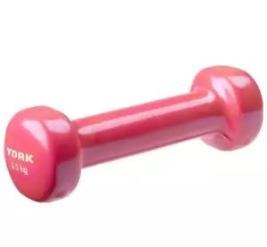 York Fitbell 2 x 0.5 kg Pink - Picture 1 of 3