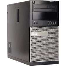 Dell Desktop Computer PC Tower Core i5 16GB 2TB HD/SSD 22" LCD Windows 10