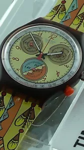 Swatch-Chrono: Dancing Feathers. NEU / NEW - Bild 1 von 4