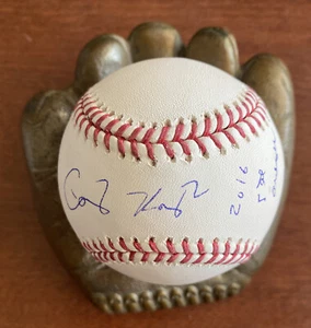 Corey Ray Signed Auto Inscribed “2016 5th overall” ROMLB Baseball Brewers - Picture 1 of 5