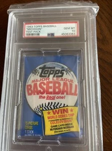 1983 Topps Baseball Michigan Test Pack Cello Pack PSA 10 GEM MINT - Bild 1 von 2