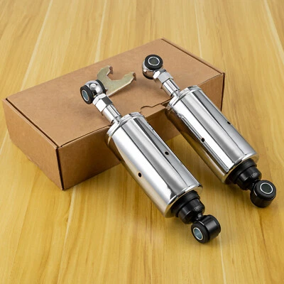 Rear Shocks Set Adjustable Height For Harley FXST FLST Softail Fat-Boy 1989-1999 — 第 1/4 张图片