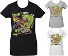 Womens HORROR T-Shirt Creature From Black Lagoon Lowbrow Monster