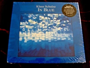 Slip Treble: Klaus Schulze : In Blue : Deluxe Edition 3CDs Sealed  - Bild 1 von 2