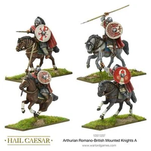 Arthurian Romano-Mounted Knights: Warlord Games Hail Caesar - Picture 1 of 2