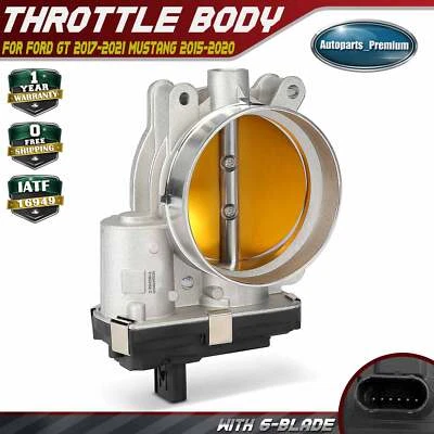 Throttle Body for Ford GT 2017-2021 Ford Mustang 2015-2020 V6 3.5L V8 5.2L Coupe - Image 1 of 4