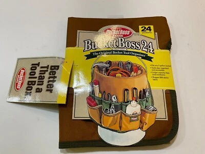NOS Original Bucket Boss 24 pocket pouch for 5 gallon bucket - Image 1 of 2