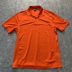 Nike Golf Short Sleeve Dri-Fit Polo Shirt Orange Size XL - Picture 1 of 8