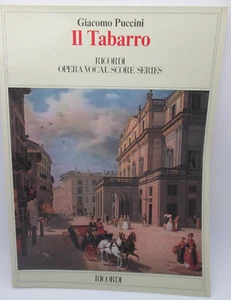Puccini Il Tabarro vocal score (Ricordi 129782) excellent condition - Picture 1 of 6