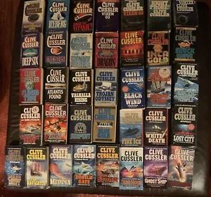 Clive Cussler + Dirk Pitt 1-22; Numa Files 1-12, 14; Fargo HC/DJ - Huge PBs 37 - Picture 1 of 17
