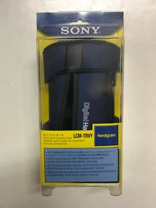 Sony LCM-TRVY Semi Soft Camcorder Carrying Case - Picture 1 of 3
