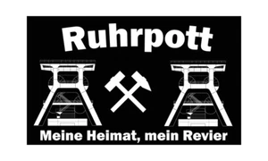 Ruhrpott - Meine Heimat, mein Revier 90x150cm (F68) - NEU - TOP - Bild 1 von 1