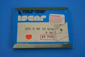 ISCAR GTL 3 8D IC 50M P25 Trennnuten-Einsätze. 9er Pack NOS - Bild 1 von 3