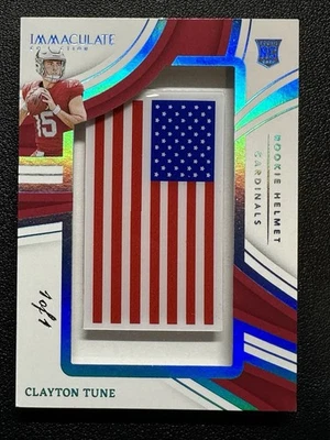 Clayton Tune  2023 Panini Immaculate Rookie Helmet 1/1 ￼🔥🔥🔥🔥 - Image 1 of 3