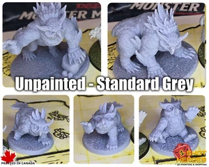 8x miniaturas de la familia Owlbear con estuche de transporte para TTRPG (D&D / Pathfinder) - Imagen 1 de 5